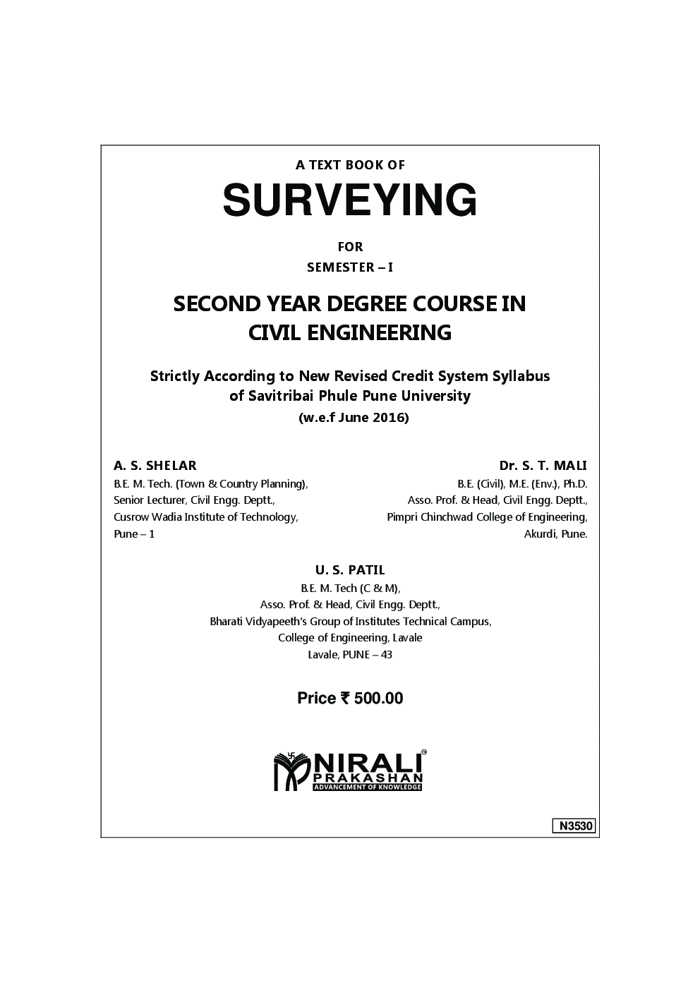 A Text Book Of Surveying - Page 2