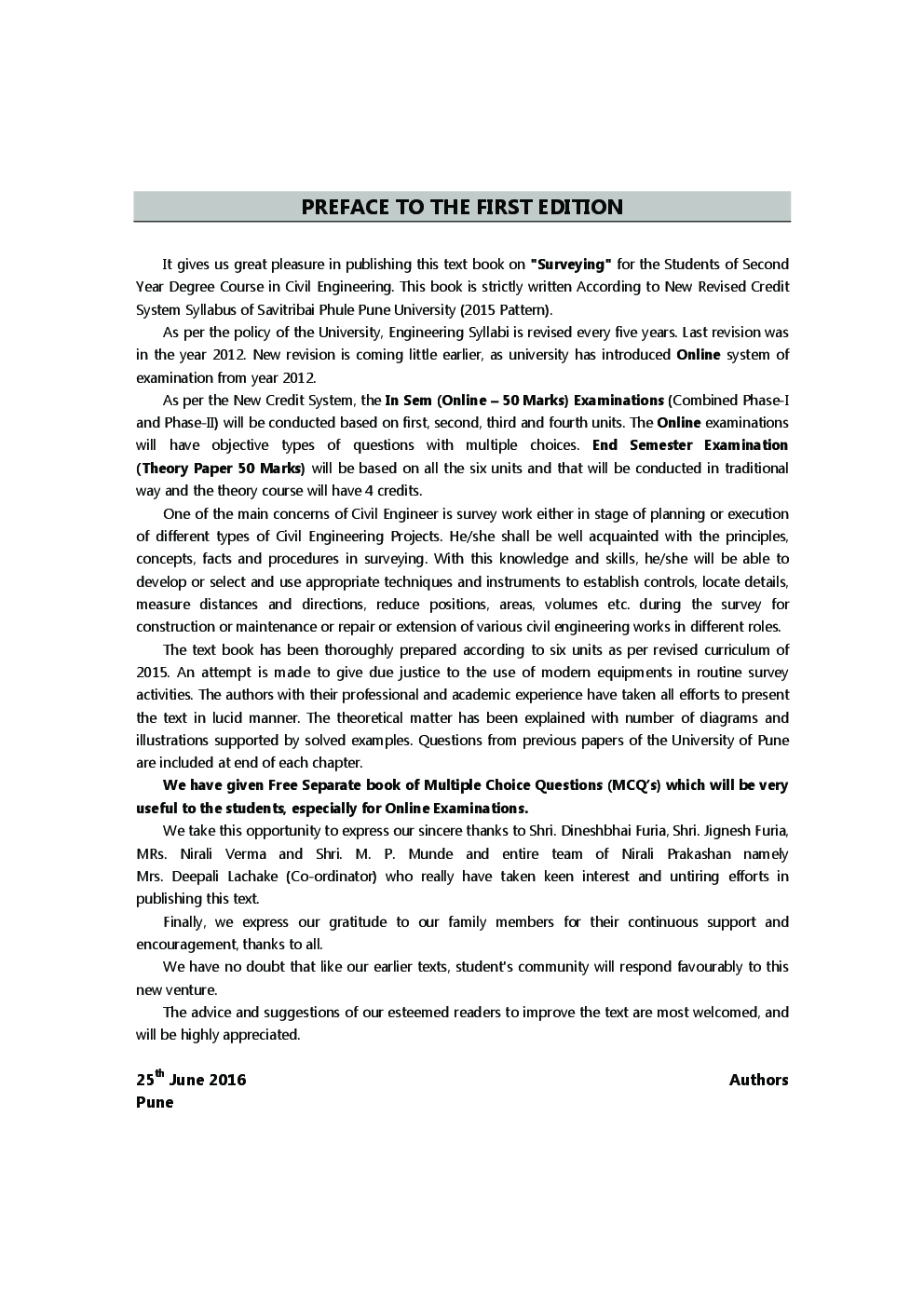 A Text Book Of Surveying - Page 5