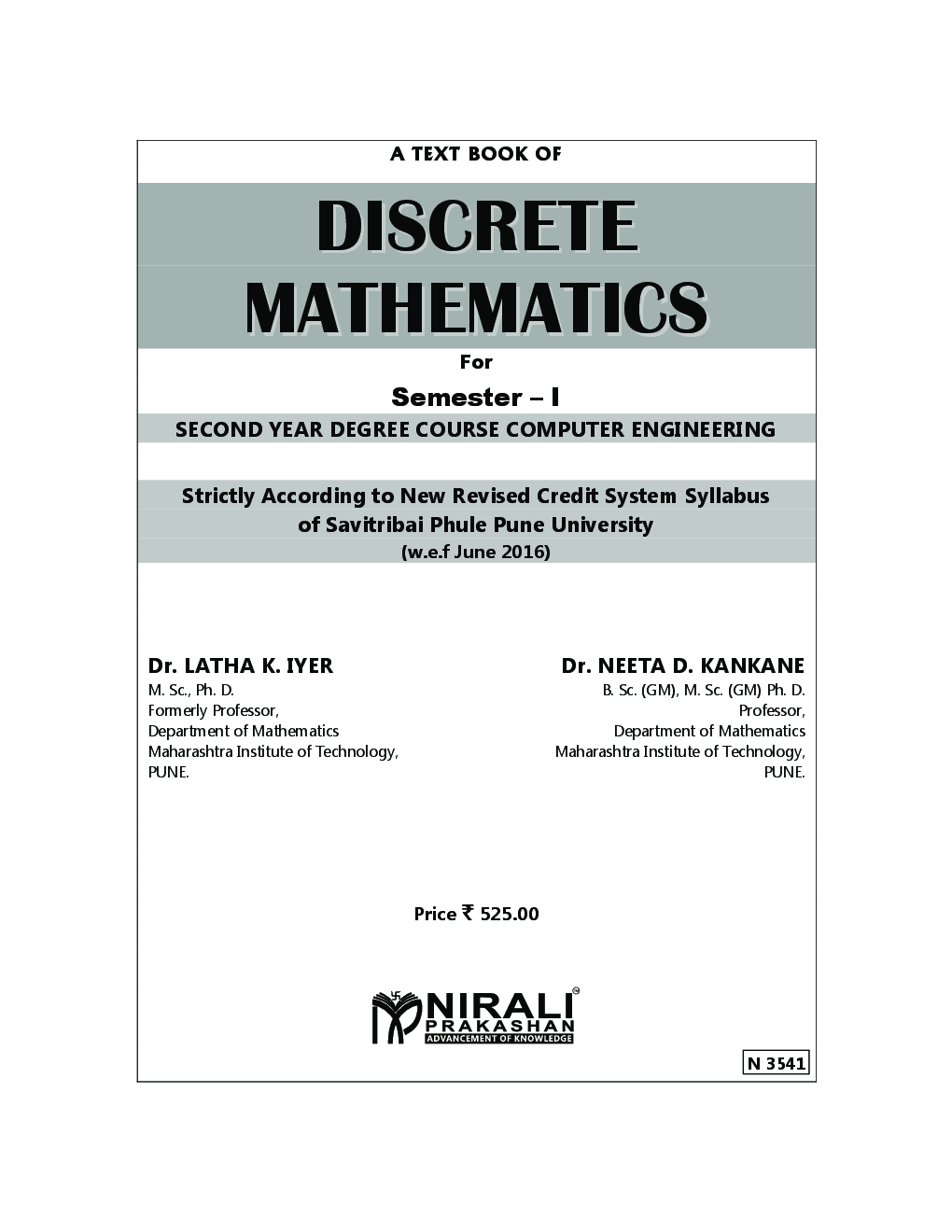A Text Book Of Discrete Mathematics - Page 2