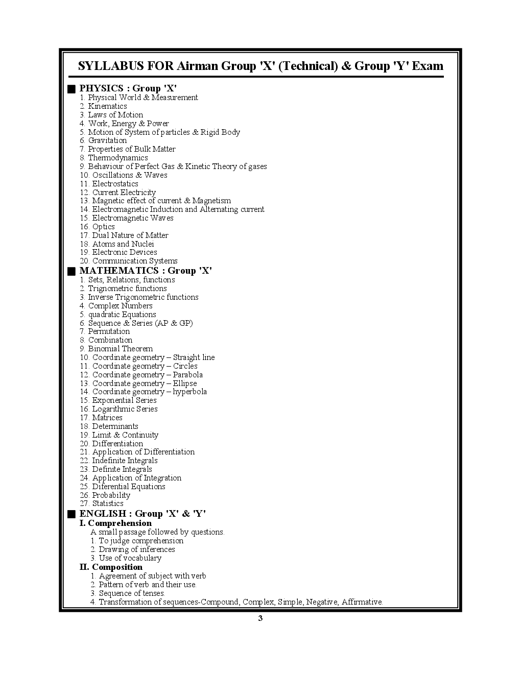 IAF भारतीय वायु सेना एयरमैन ग्रुप X एवं Y भर्ती परीक्षा Solved Papers & Practice Papers - Page 4