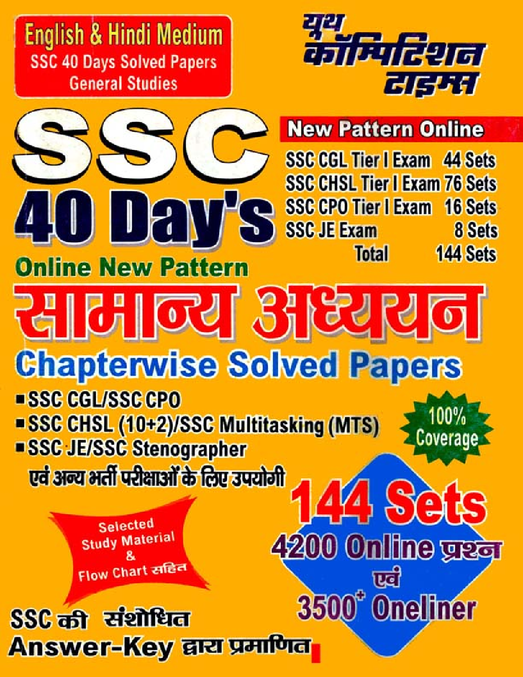 SSC 40 Days सामान्य अध्ययन Chapterwise & Topicwise Solved Papers - Page 1