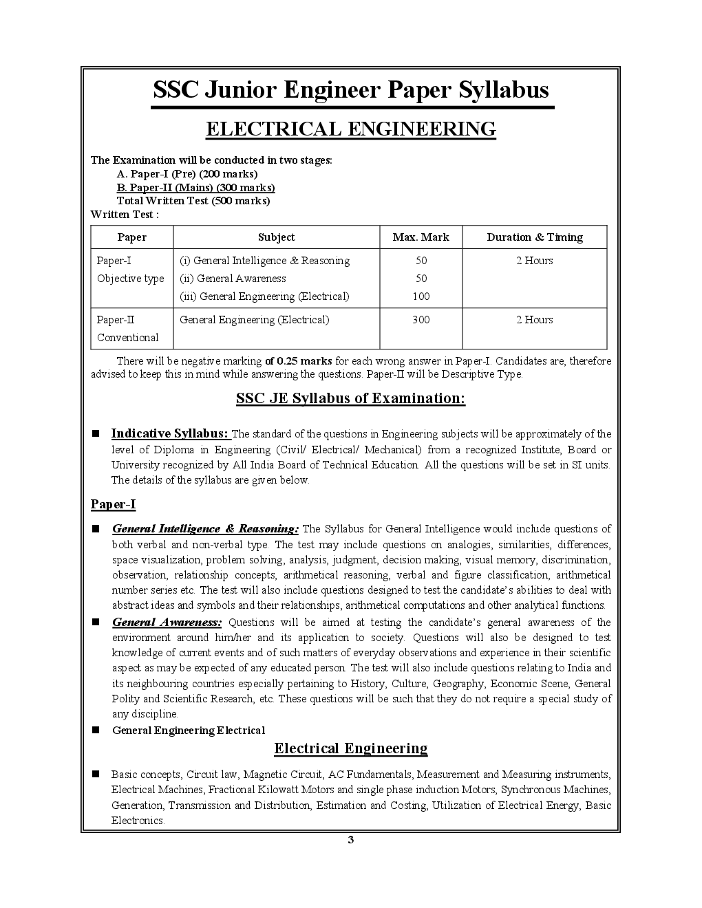 SSC JE इलेक्ट्रिकल इंजीनियरिंग Practice Book (Technical & Non-Technical) - Page 4