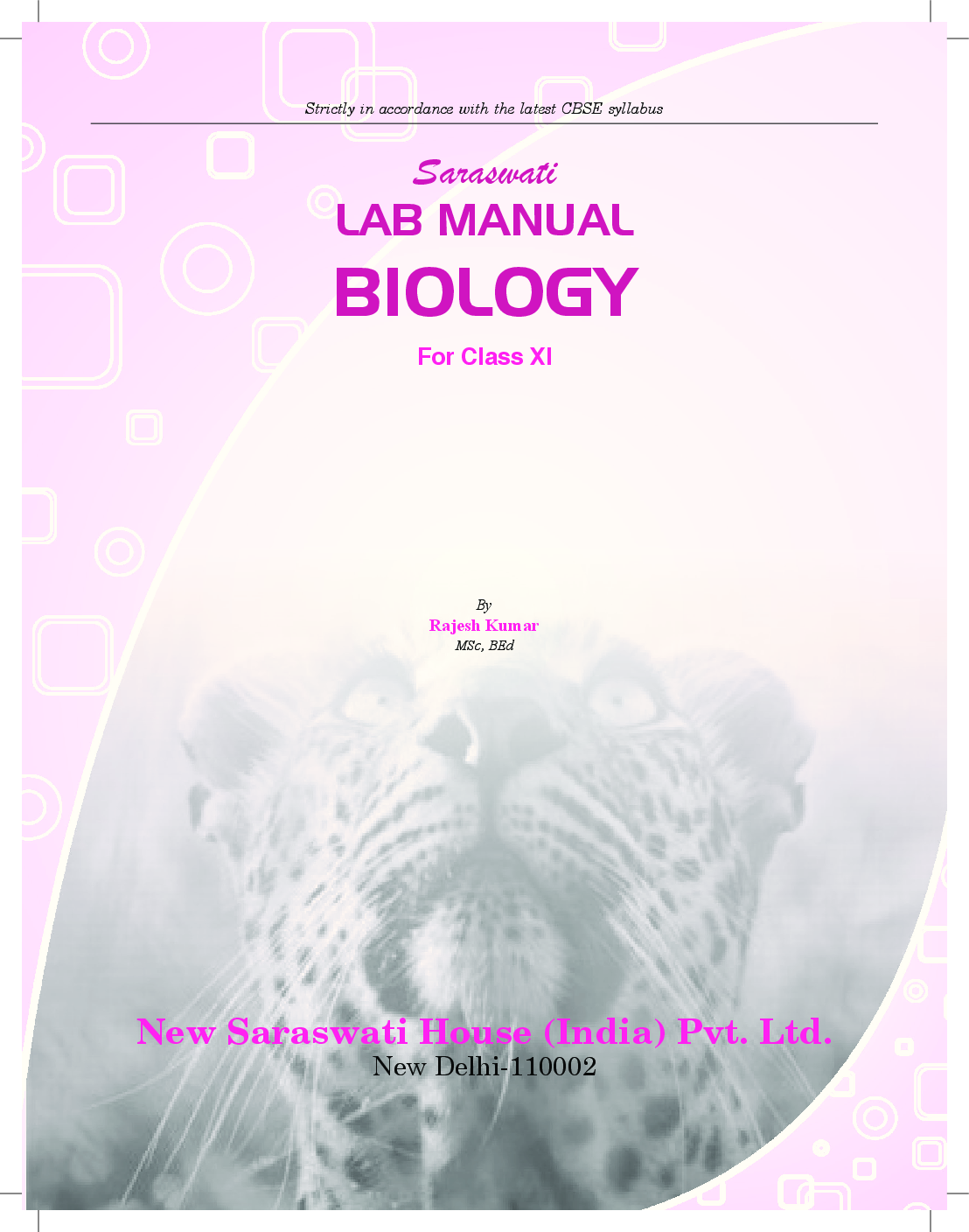 Download Saraswathi Class 11 Biology Lab Manual PDF Online 2020
