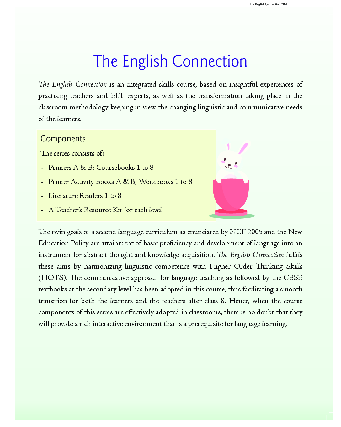 Download The English Connection Coursebook 7 by Renu Anand PDF Online
