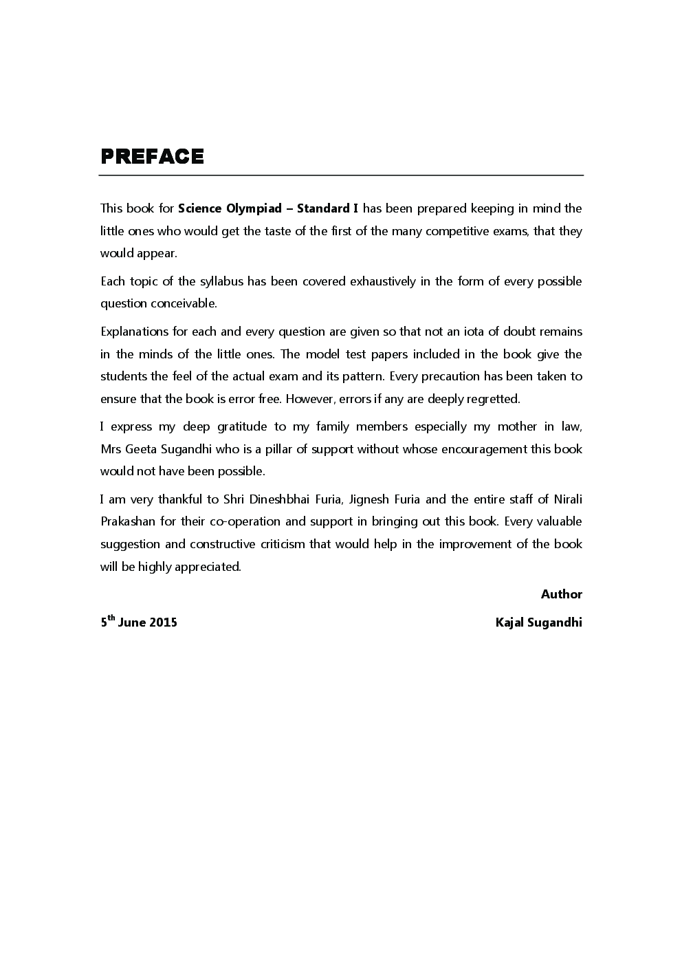 Olympiad Trainer For Science Standard - I - Page 4