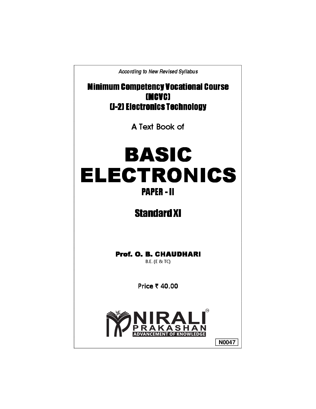 Basic Electronics Paper - II - Page 2