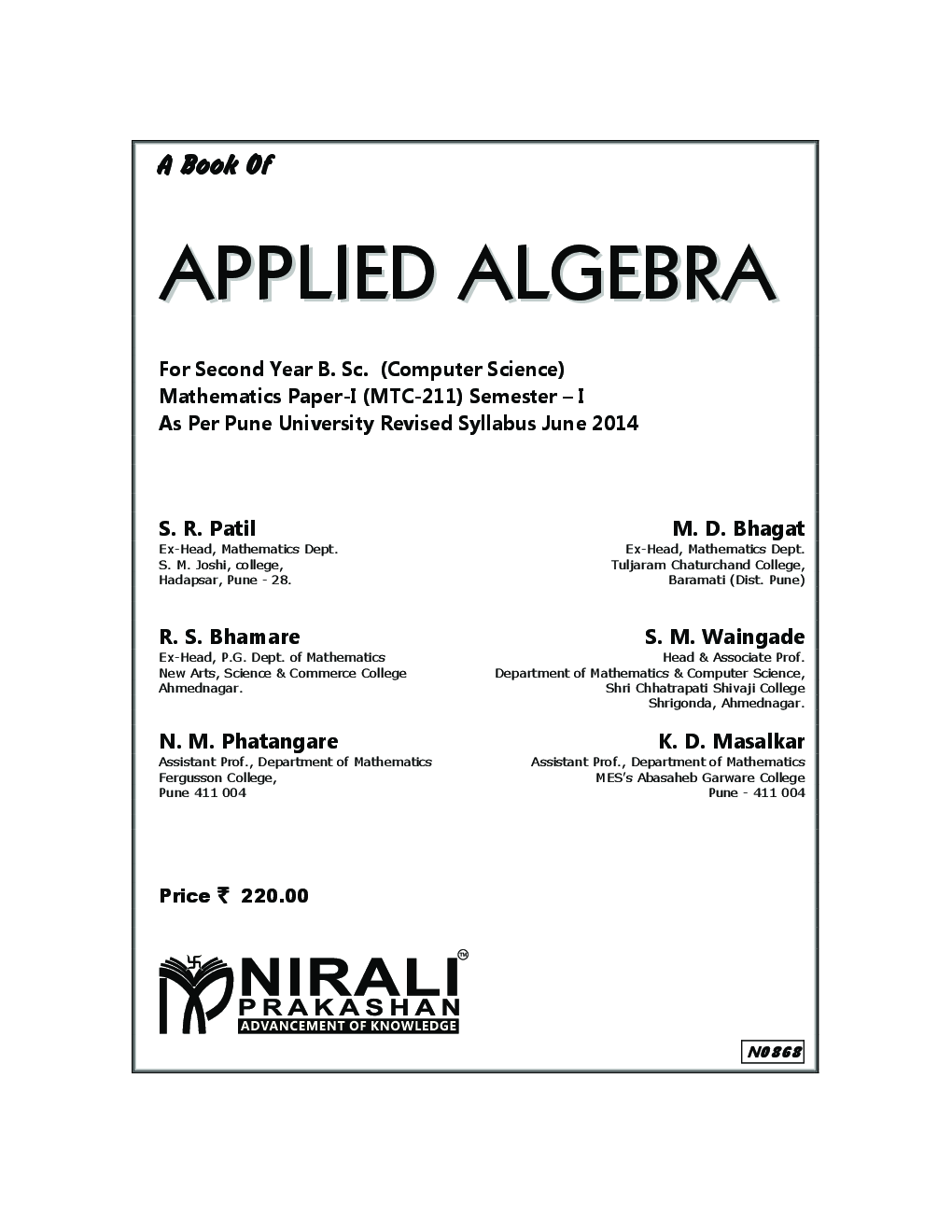 Applied Algebra - Page 2
