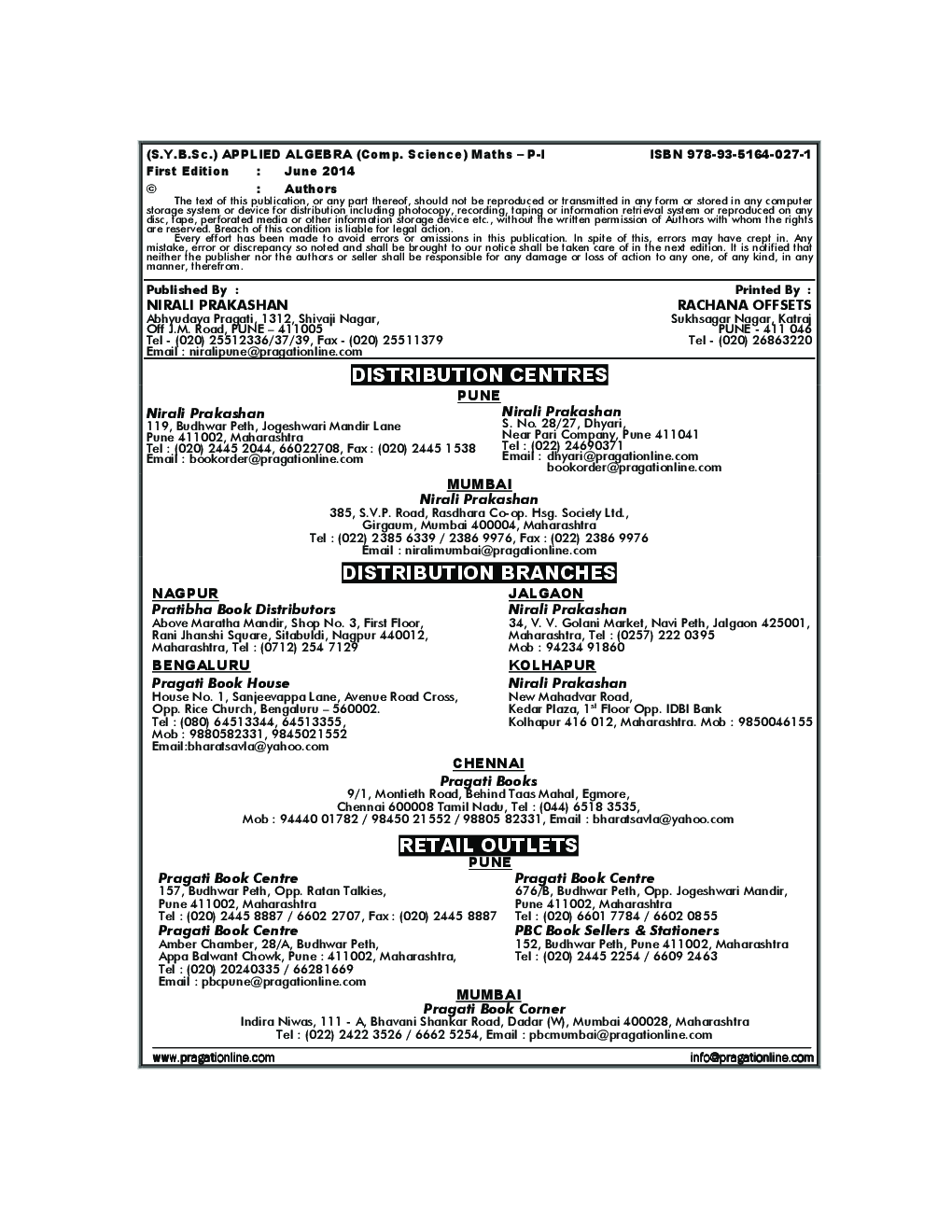 Applied Algebra - Page 3