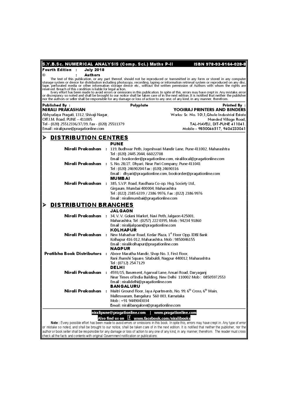 Numerical Analsysis - Page 3