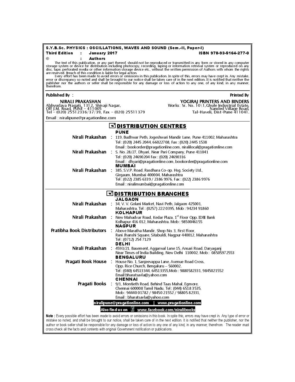 A Book Of Oscillations , Waves And Sound - Page 3