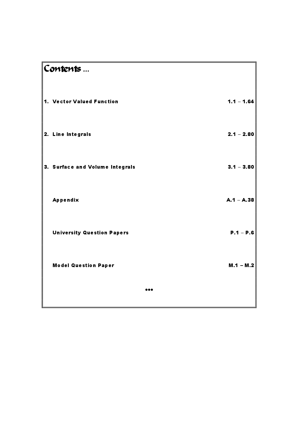 A Book Multivariable Calculus - II - Page 4