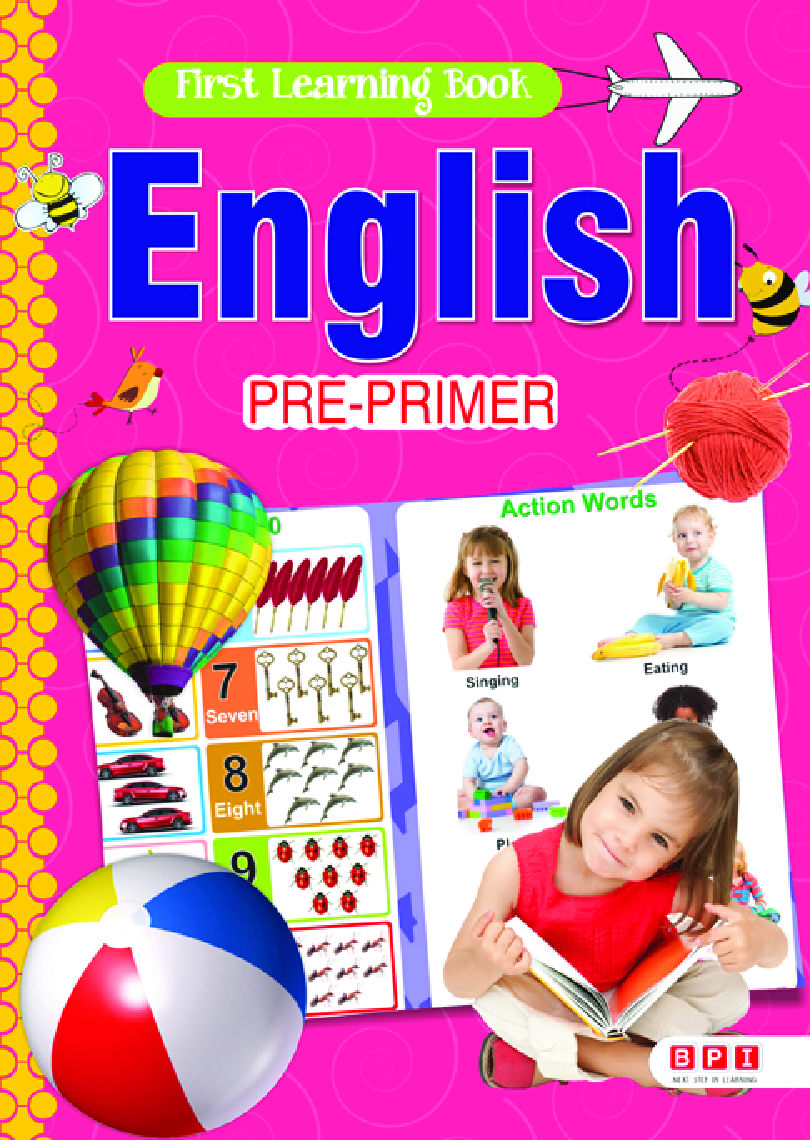 Download English First Learning Book Pre Primer PDF Online 2020