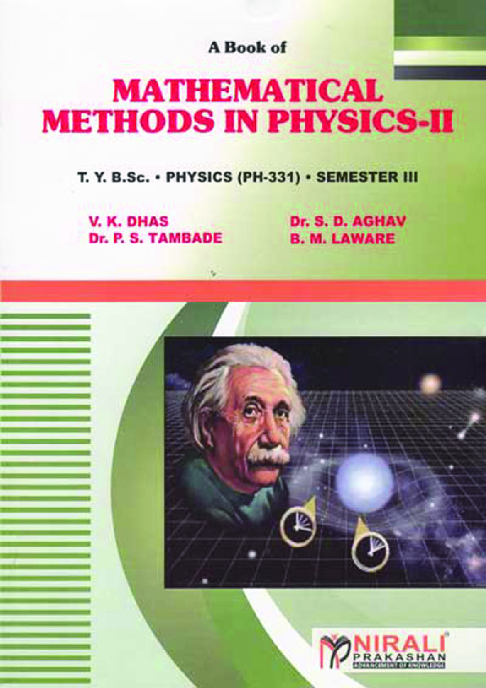 A Book Of Mathematical Methods In Physics-II - Page 1