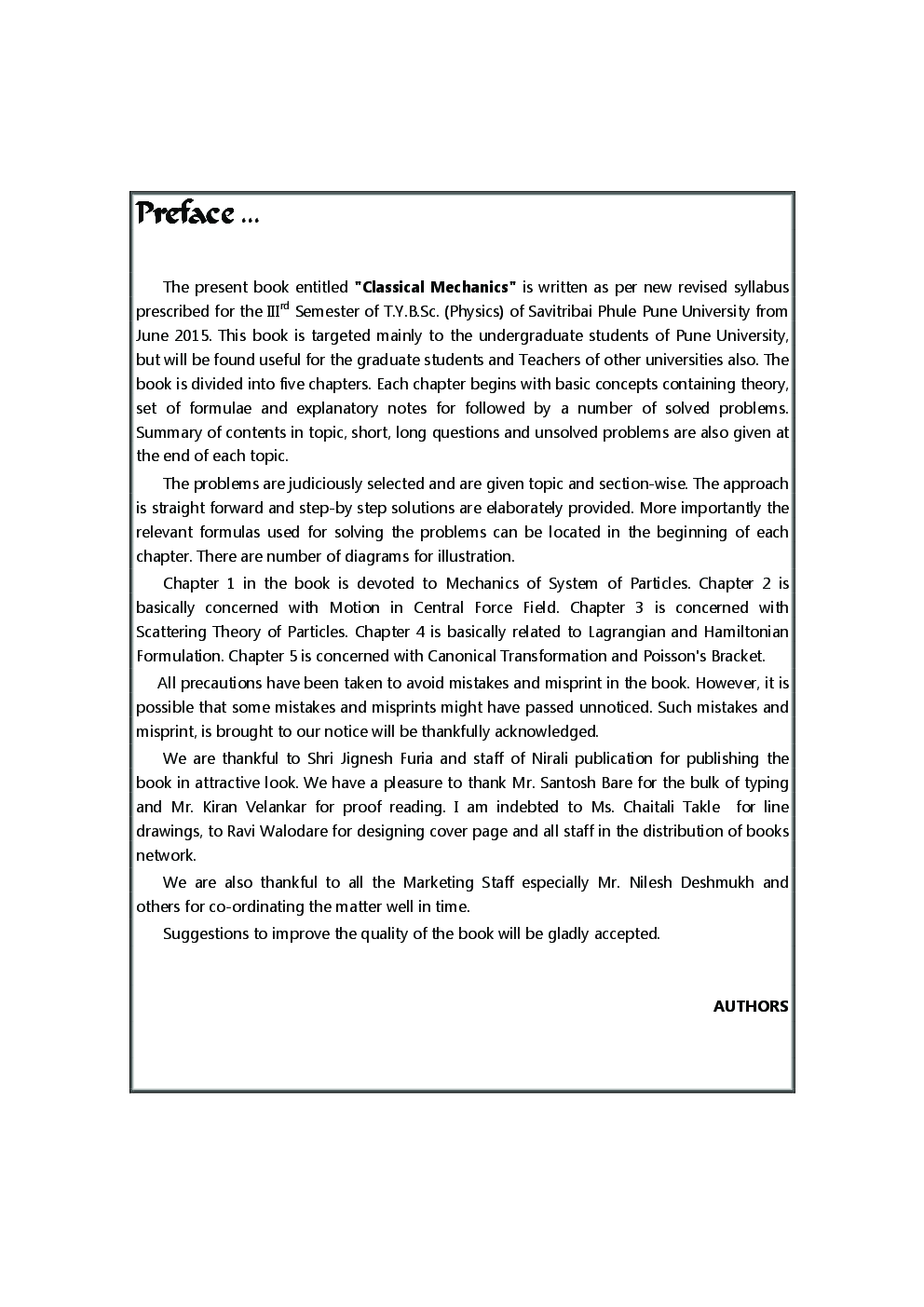 A Book Of Classical Mechanics - Page 4