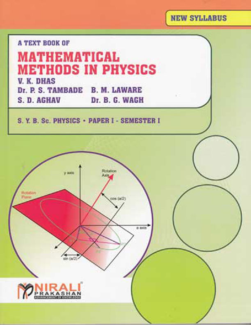 A Textbook Of Mathematical Methods in Physics - Page 1