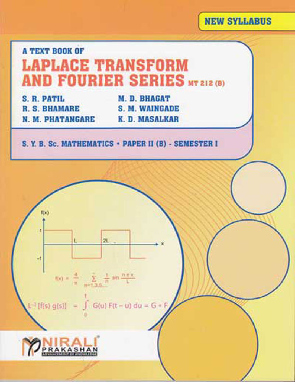 A Textbook Of Laplace Transform And Fourier Series - Page 1