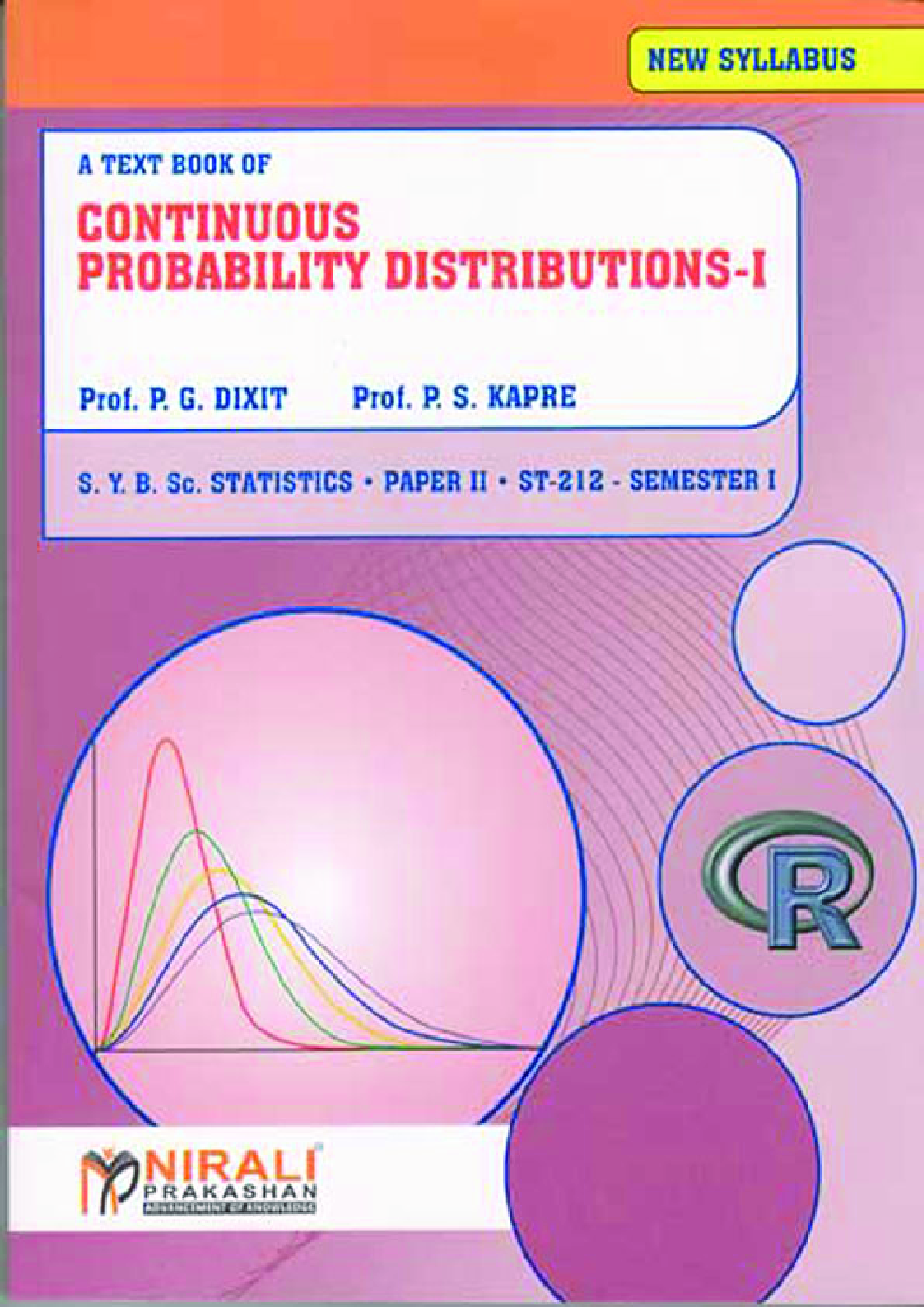 A Textbook Of Continuous Probability Distributions - I - Page 1