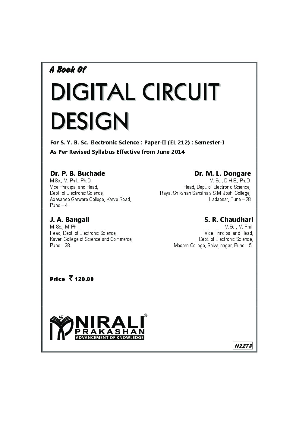 A Textbook Of Digital Circuit Design - Page 2