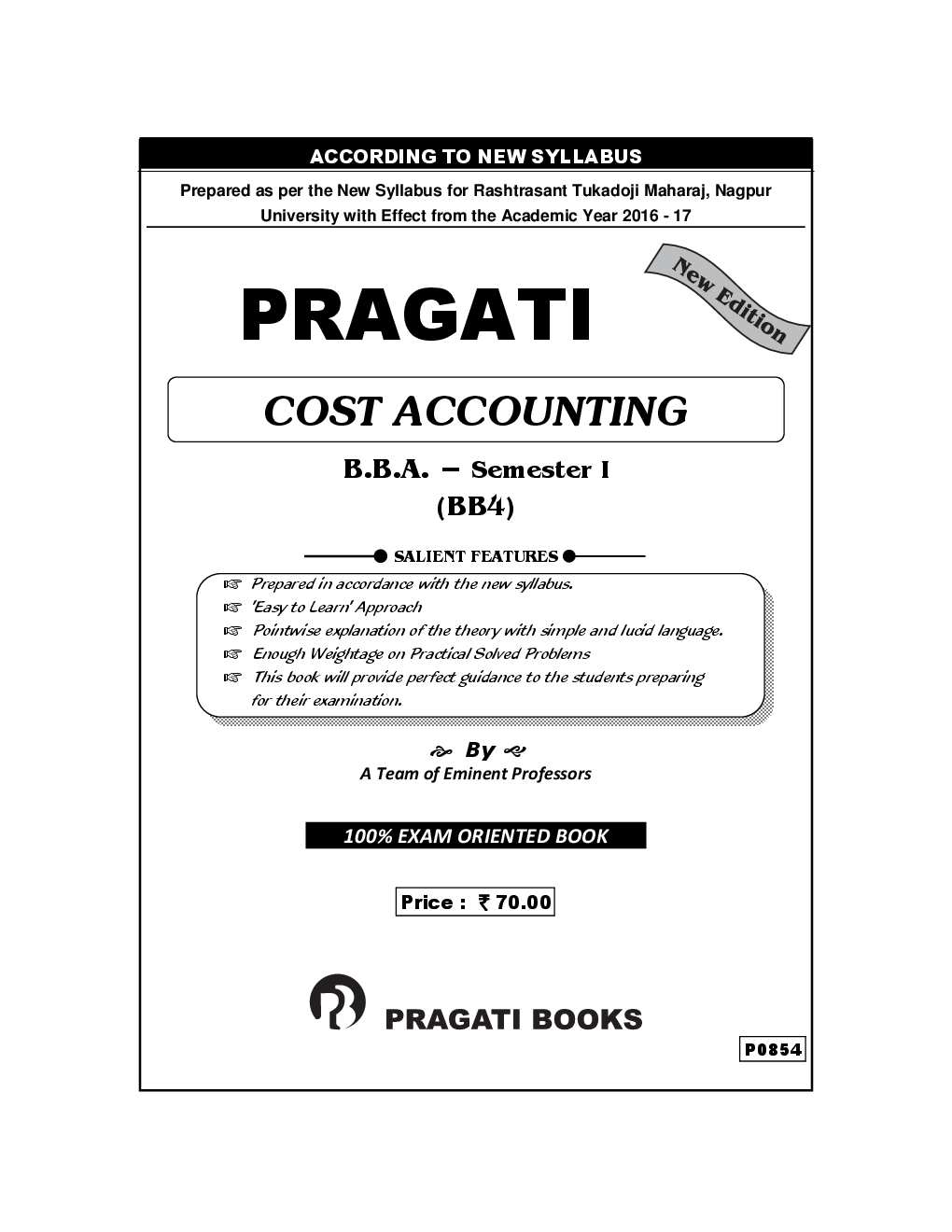 Cost Accounting For BBA First Semester - Page 2