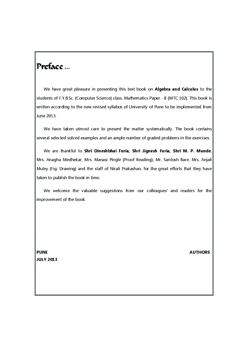 Algebra And Calculus - Page 4