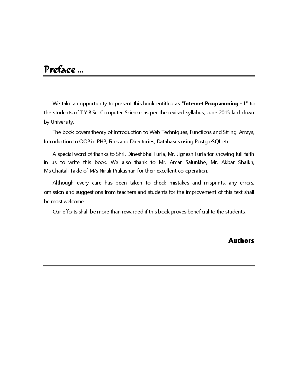 Internet Programming - I Paper - IV - Page 4