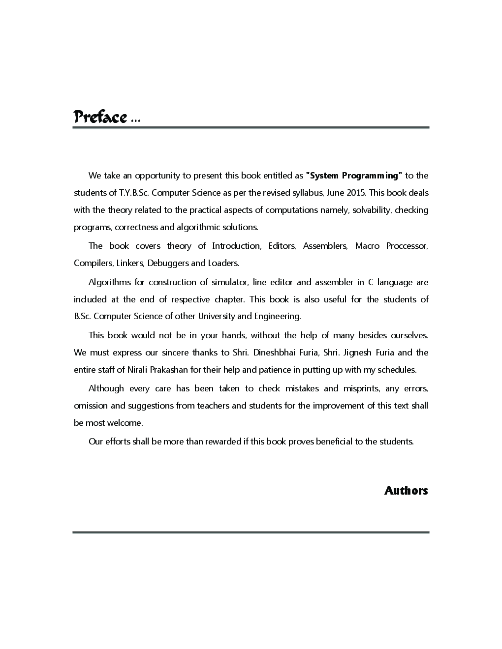 System Programming Paper - I - Page 4