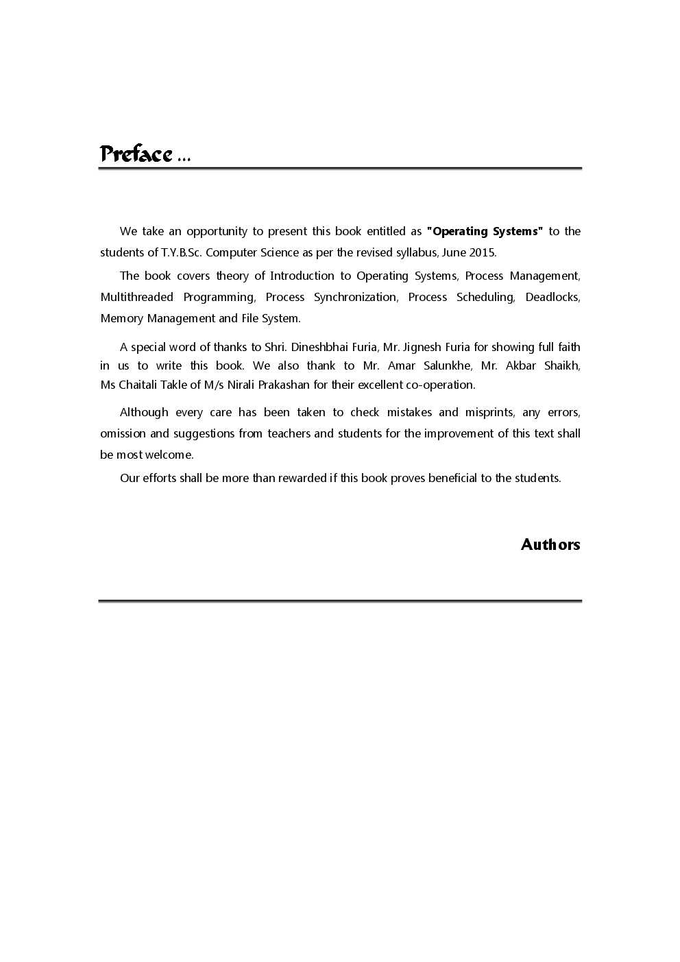 Operating Systems Paper - I - Page 4