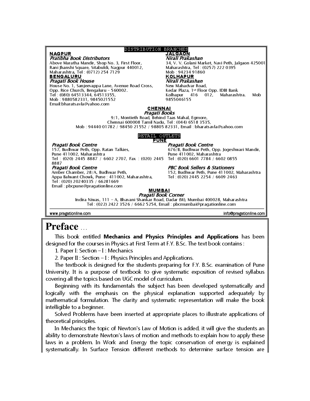 Mechanics And Physics Principles And Applications - Page 4