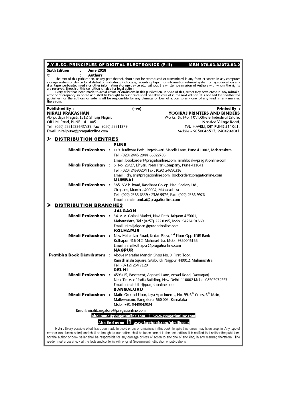 Principles Of Digital Electronics - Page 3