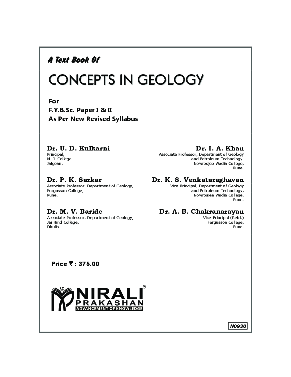 Concepts In Geology - Page 2