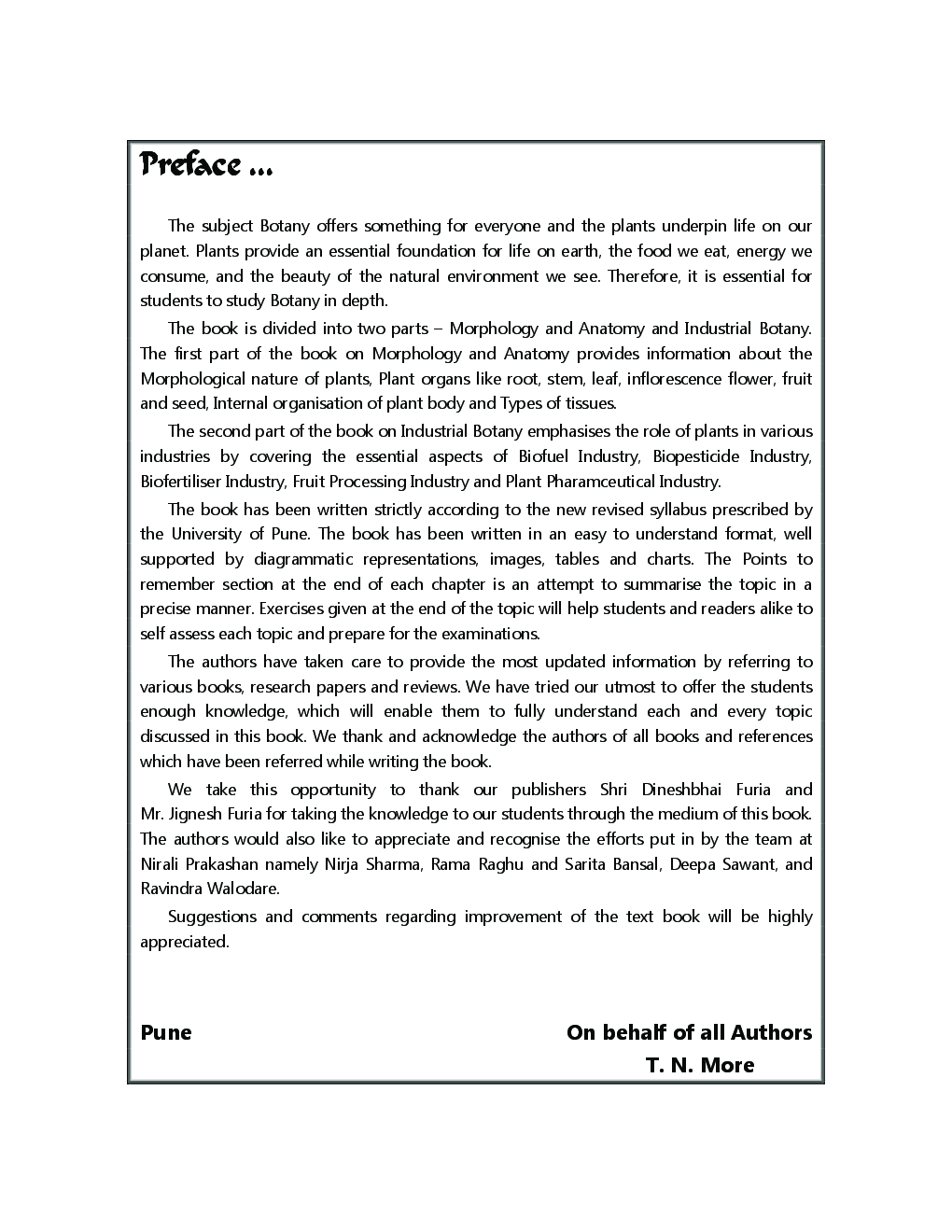 Fundamentals Of Botany Morphology, Anatomy And Industrial Botany - Page 4