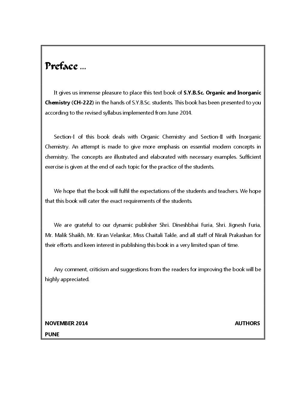 Organic And Inorganic Chemistry Paper - IV - Page 4