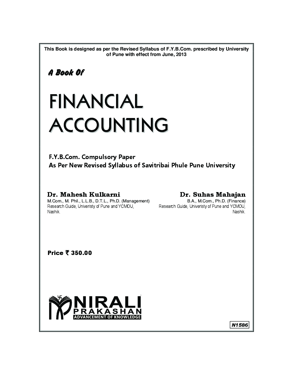 F.Y.B.Com. Financial Accounting - Page 2