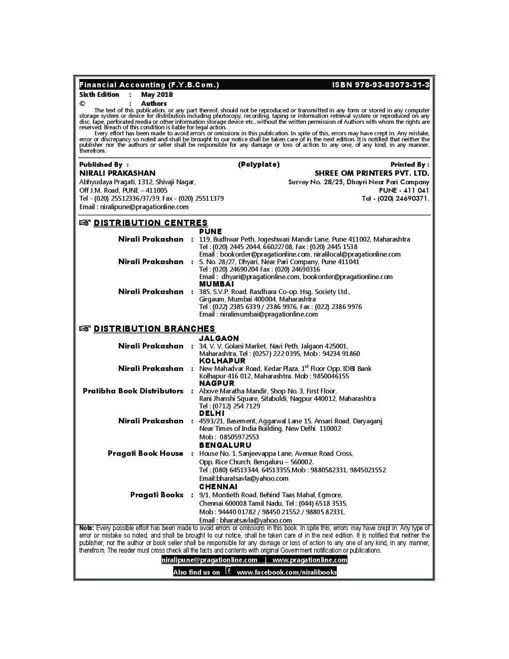 F.Y.B.Com. Financial Accounting - Page 3