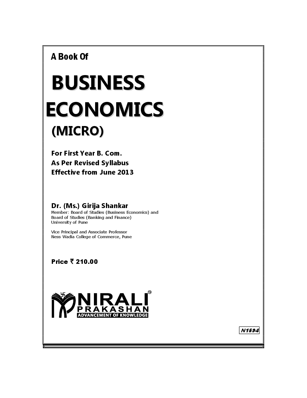 Business Economics (Micro) - Page 2