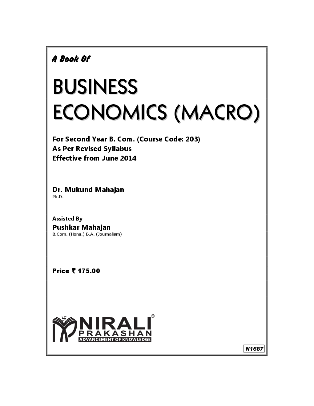 Business Economics (Macro) - Page 2