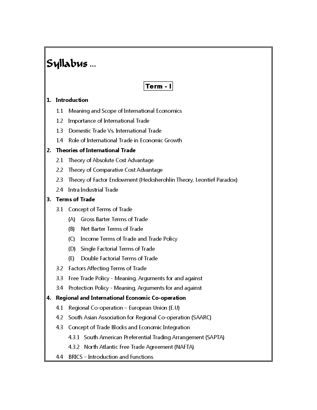 International Economics - Page 5