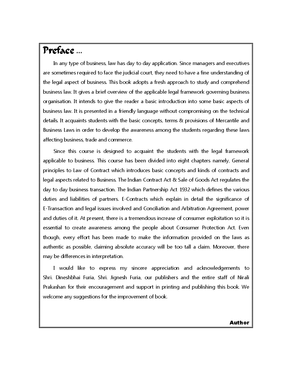 Business Regulatory Framework (Mercantile Law) - Page 4