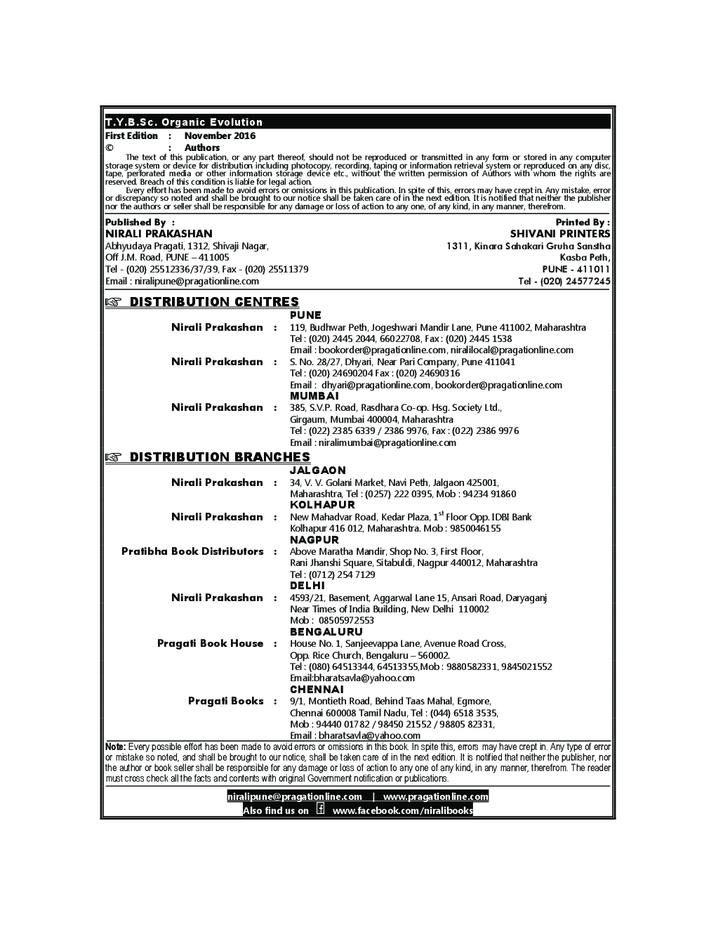 Organic Evolution - Page 3