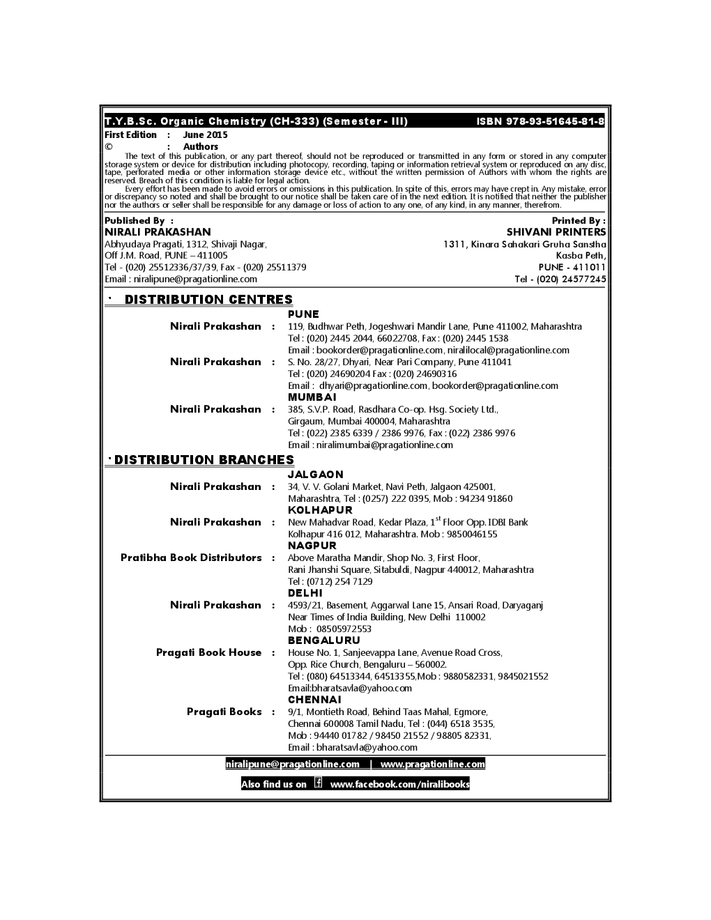 Organic Chemistry - Page 3