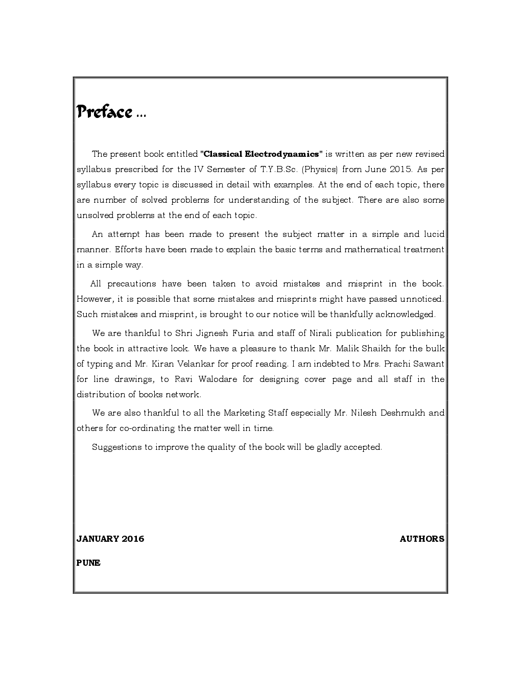 Classical Electrodynamics - Page 4