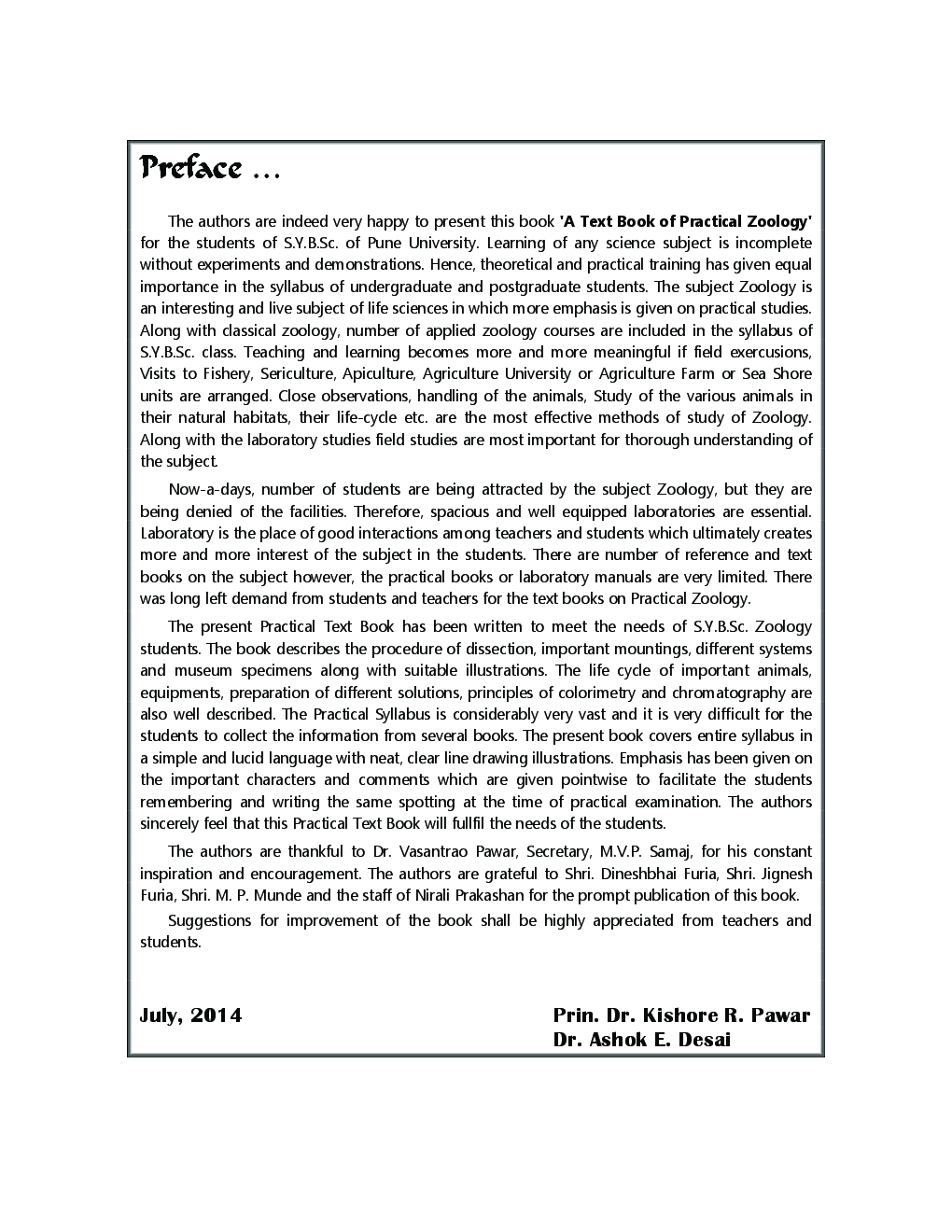 Practical Zoology Paper - III - Page 4