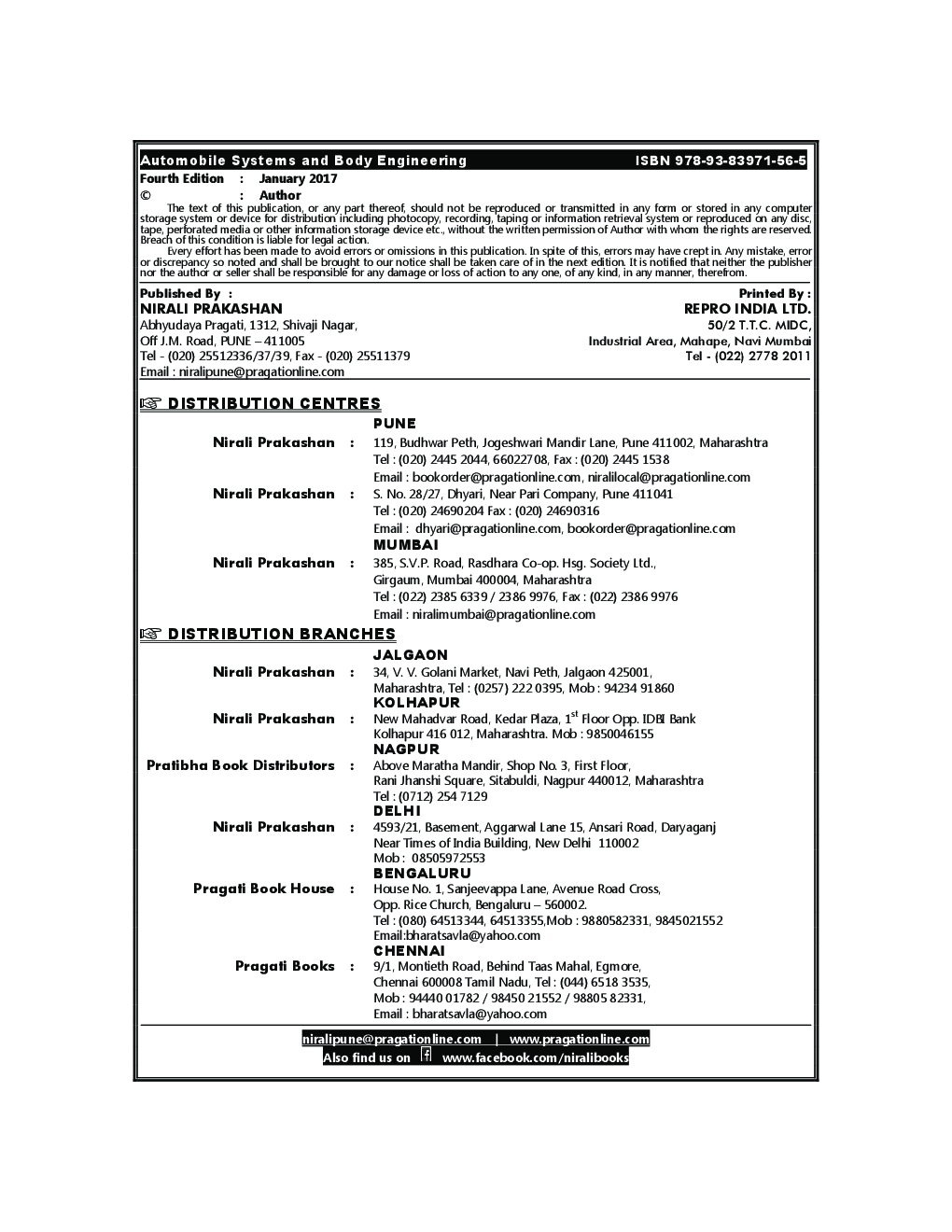 Automobile Systems And Body Engineering - Page 3