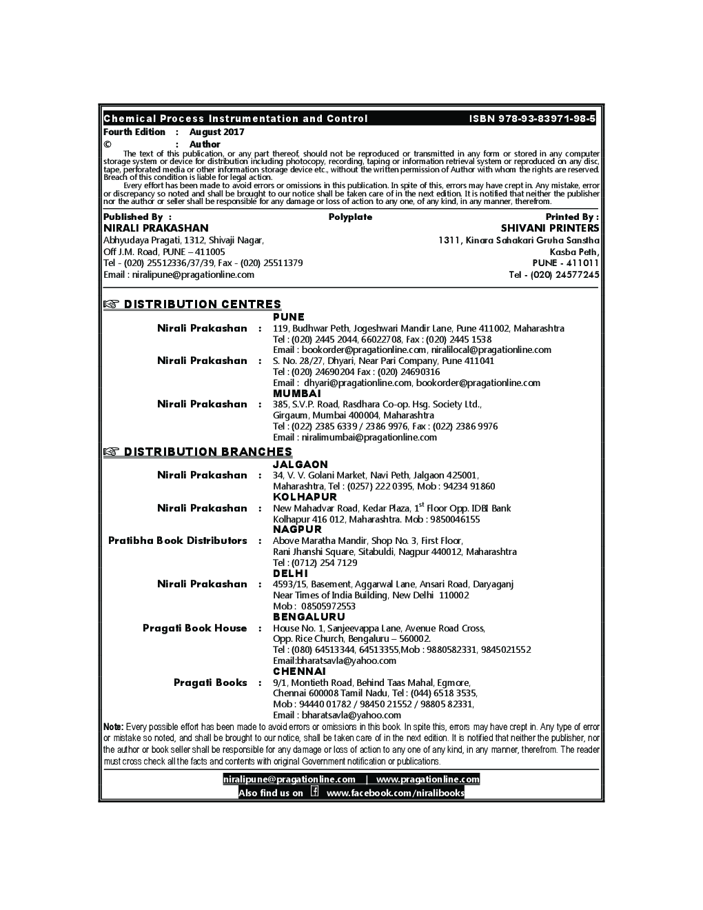 Chemical Process Instrumentation And Control (17561) - Page 3