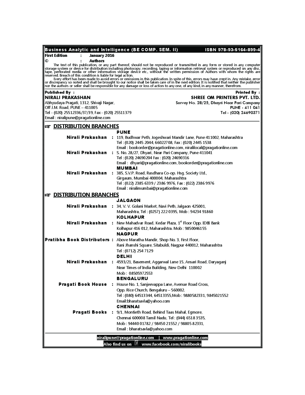 Business Analytic And Intelligence Elective - IV - Page 3