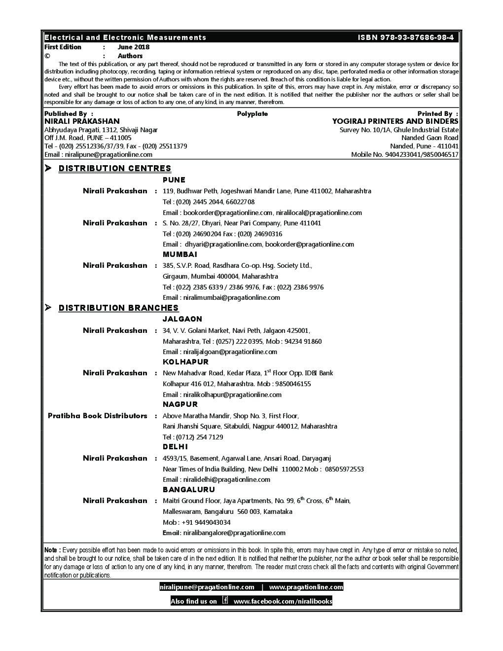 Electrical And Electronic Measurements (22325) - Page 3