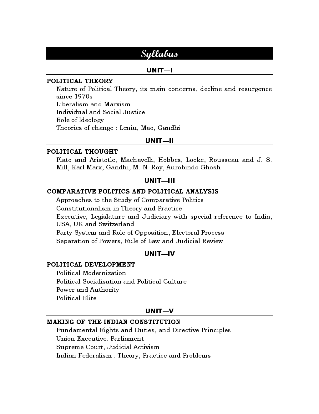 सेट/ नेट राज्यशास्त्र पेपर - 3 (In Marathi) - Page 4