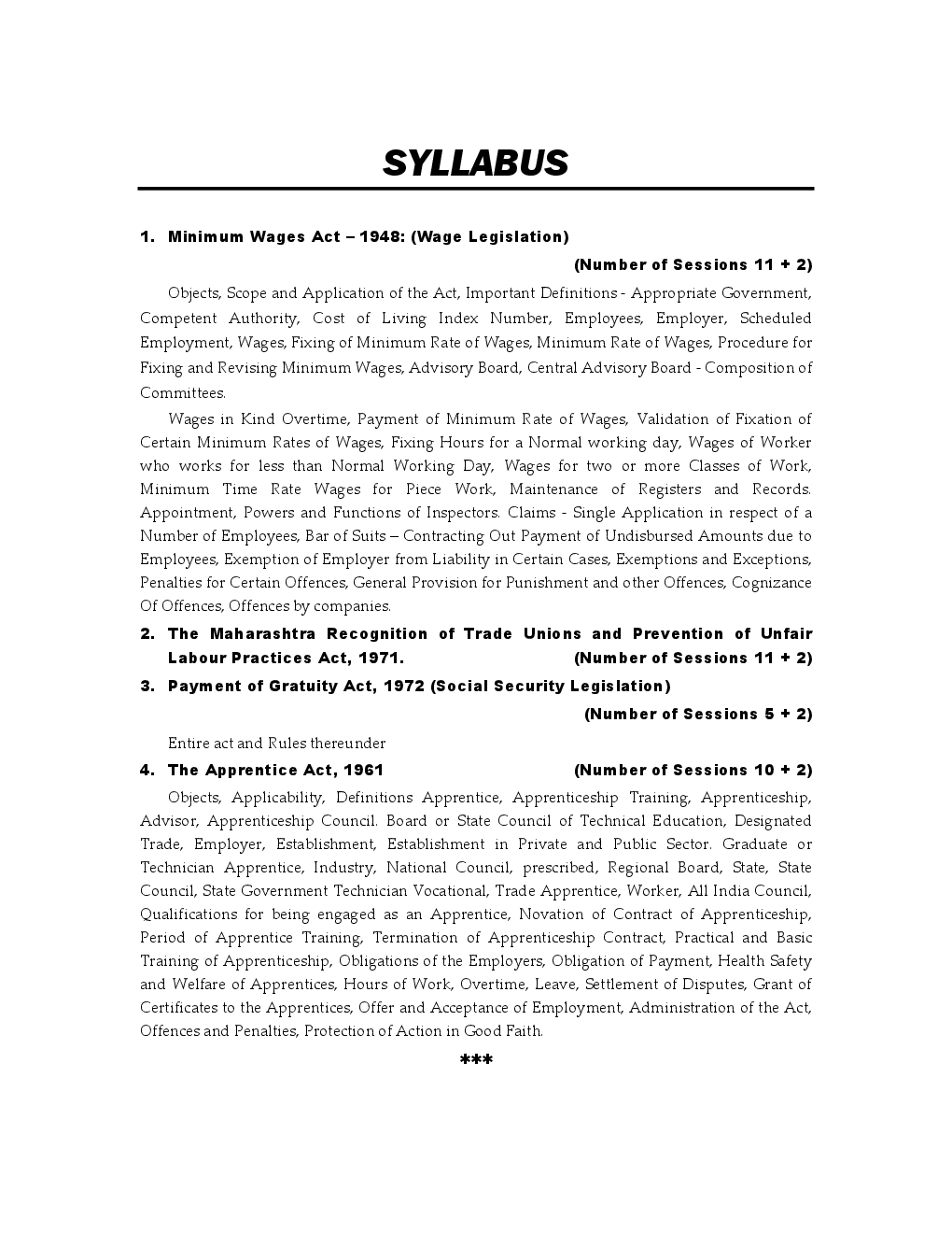 Labour Laws - III - Page 3