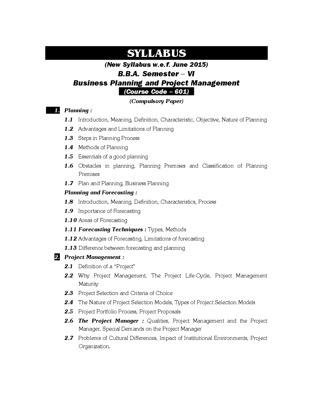 Business Planning And Project Management - Page 4