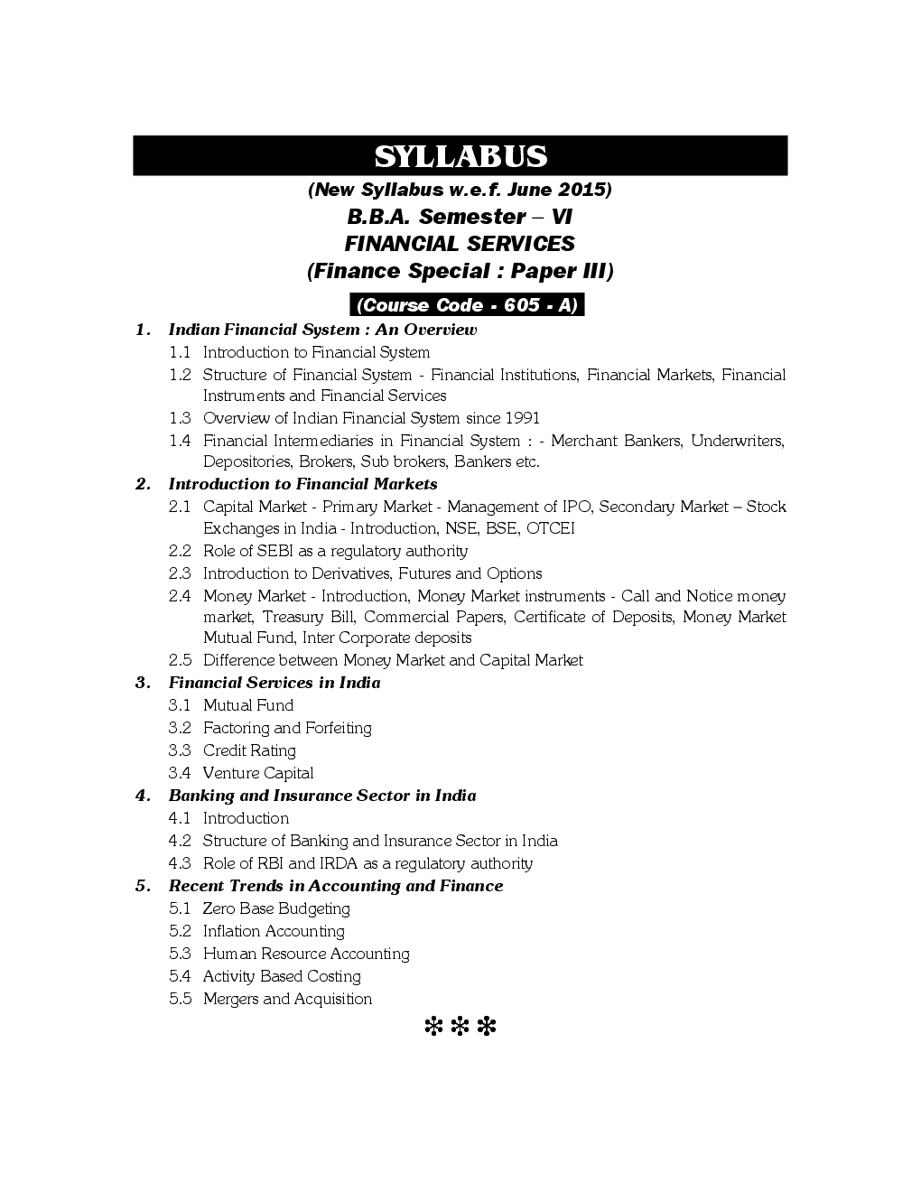 Financial Services (Finance Special : Paper III) - Page 4